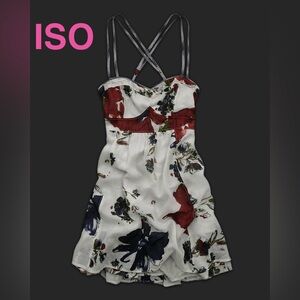 ISO Abercrombie & Fitch Floral Dress Y2K